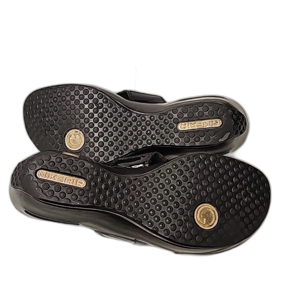 Sandals by Cole Haan Platform Black and Patent Look Comfort Soles Size 8 - Picture 6 of 7